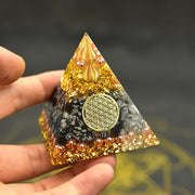 Orgonite Pyramide en Obsidienne