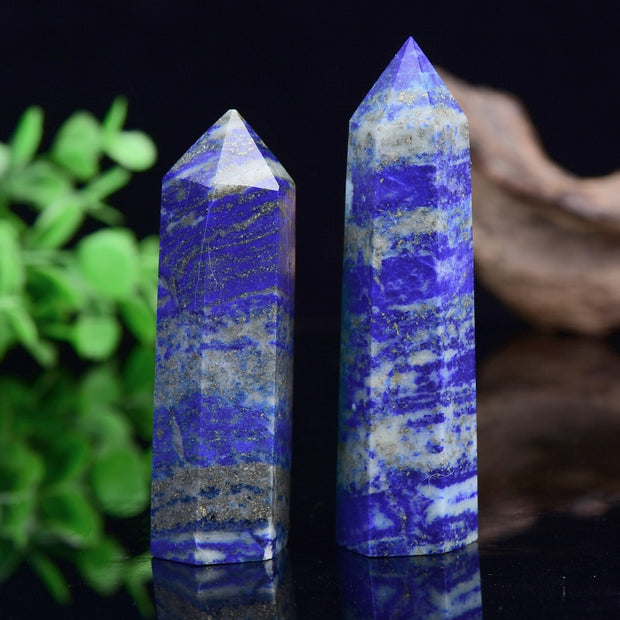 Lapis lazuli en pointe